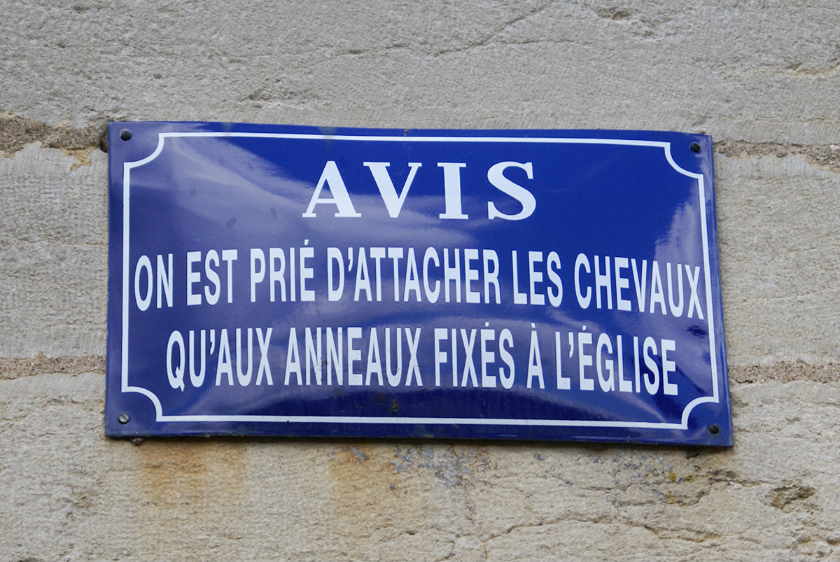 Ancienne plaque