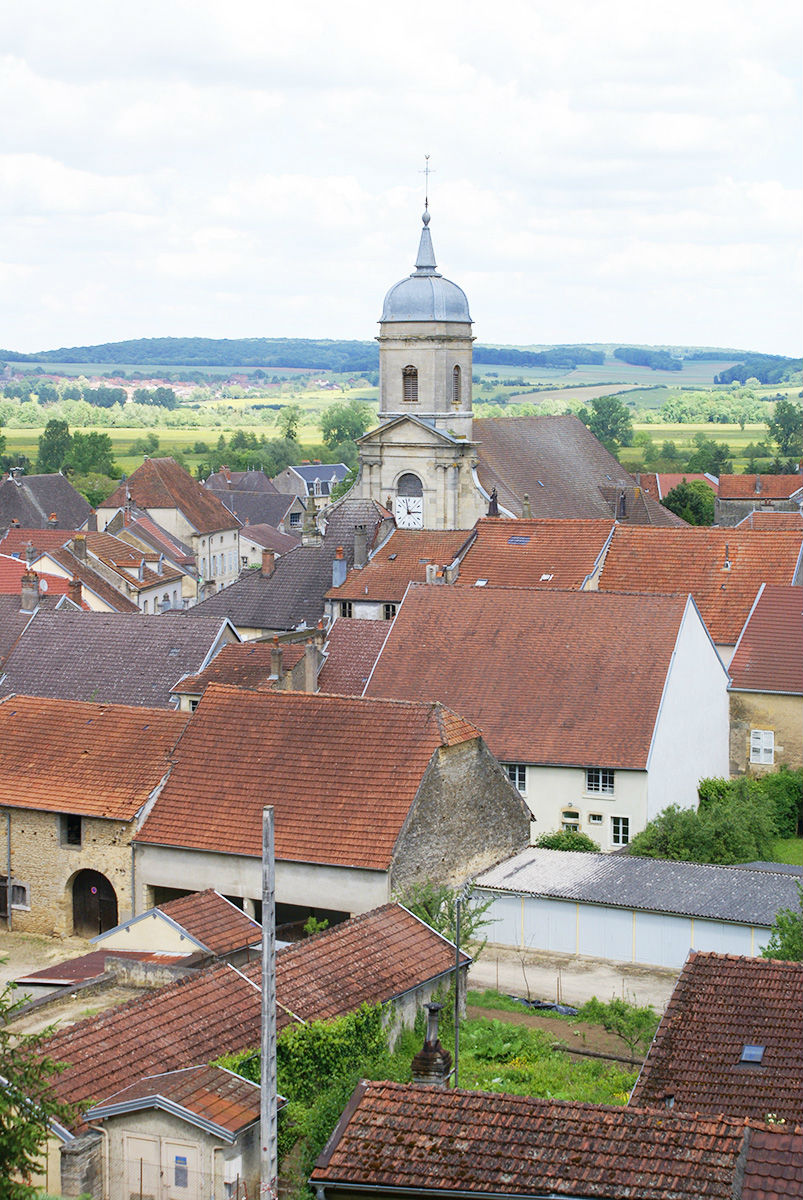 Les toits de Jussey